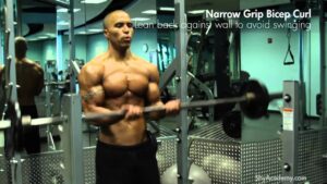 Read more about the article BICEPS – Narrow Grip Barbell Curl