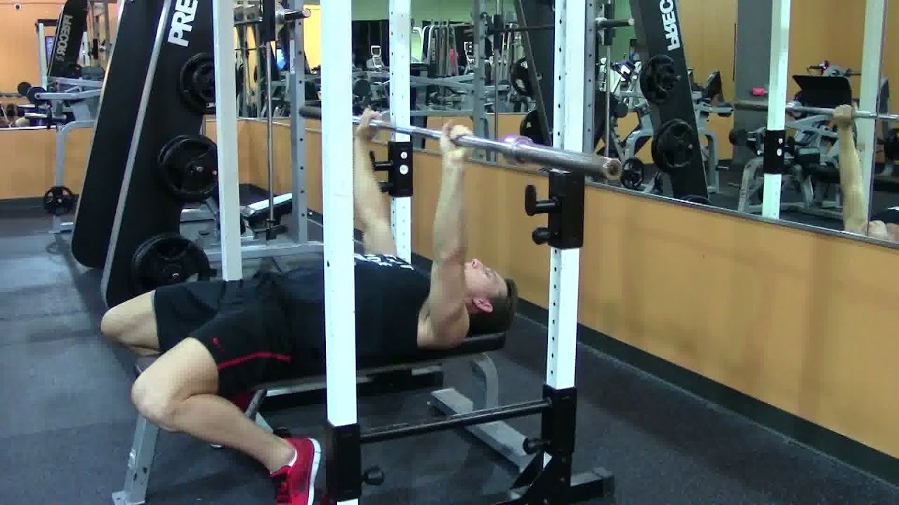 You are currently viewing Barbell Bench Press – HASfit Chest Exercise Demonstration – Flat Bench Presses Form – Pectoral