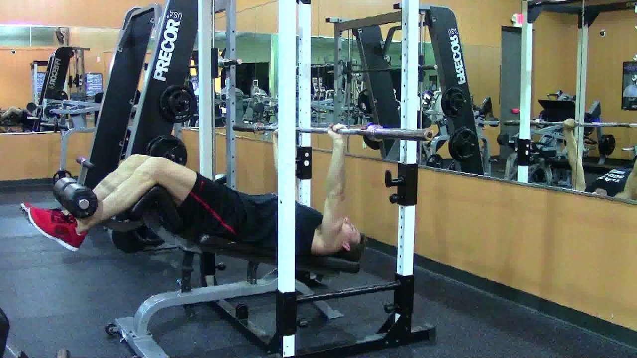 You are currently viewing Barbell Decline Bench Press – HASfit Lower Chest Exercise Demonstration – Decline Press – Pectoral