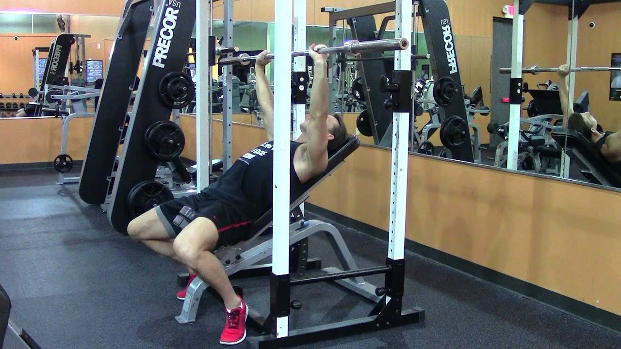 You are currently viewing Barbell Incline Bench Press – HASfit Upper Chest Exercise Demonstration – Incline Press – Pectoral