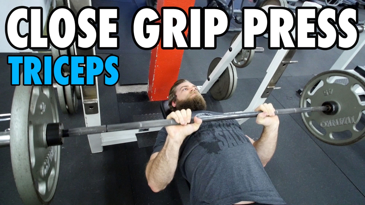 You are currently viewing CLOSE GRIP PRESS | Triceps | How-To Exercise Tutorial