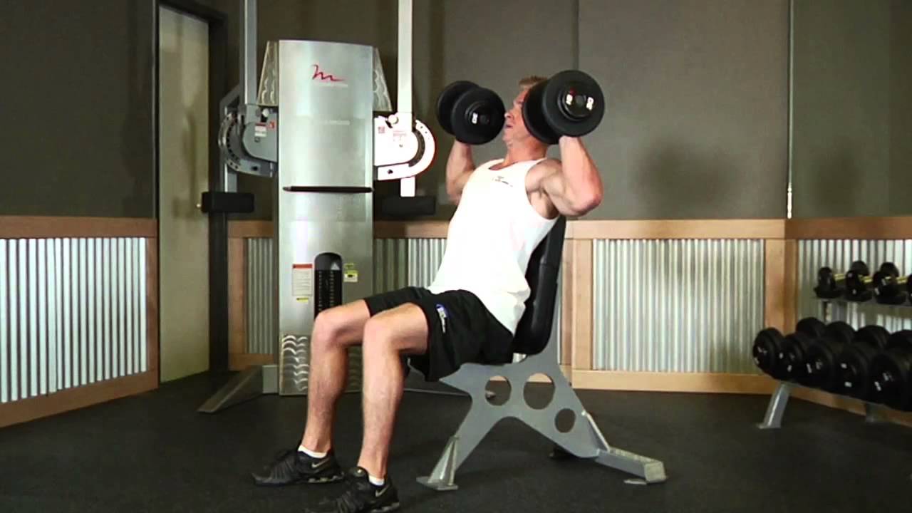 You are currently viewing Dumbbell Shoulder Press – Shoulder Exercise – Bodybuilding.com