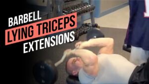 Lying Triceps Extension-1