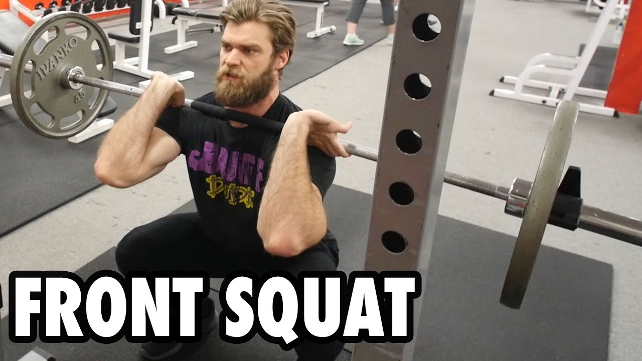 You are currently viewing How to Perform FRONT SQUATS – Killer Quads Exercise Tutorial