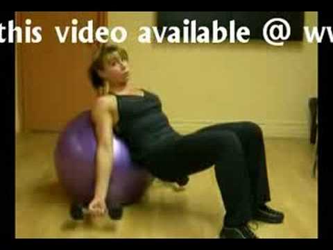 You are currently viewing Incline Dumbbell Bicep Curl  Swiss Ball Exercise