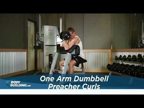 You are currently viewing One Arm Dumbbell Preacher Curls – Biceps Exercise – Bodybuilding.com