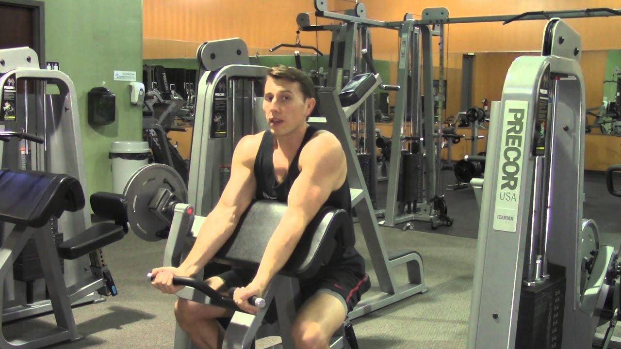You are currently viewing Preacher Curl Machine or Biceps Curl Machine – HASfit Machine Exercises – Machine Exercise