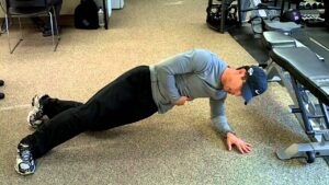 SIDE PLANK CRUNCHES