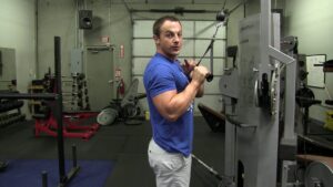 One Hand Triceps Extension-11