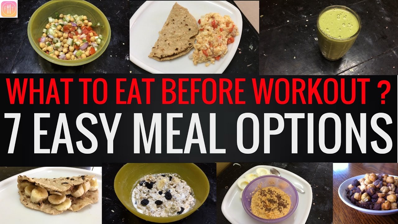 You are currently viewing 7 Pre Workout Meal Options to Lose Fat and Gain Muscle