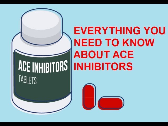 You are currently viewing ALL YOU NEED TO KNOW ABOUT ACE INHIBITORS (ANIMATED)