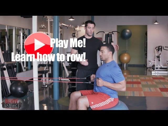 You are currently viewing Back Exercises: How to do the “Seated Row”