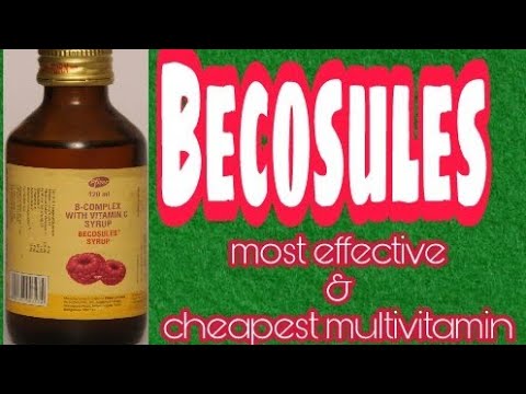 You are currently viewing Becosules Capsule & Syrup: The Cheapest and Best Vitamin Supplement.