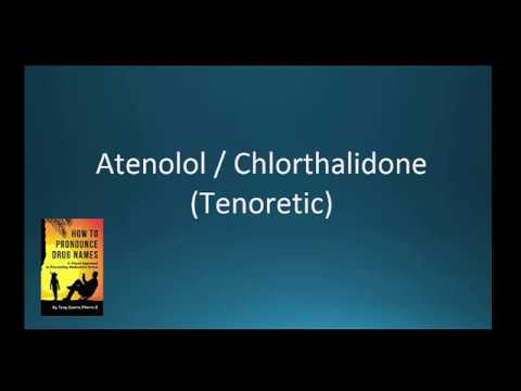 You are currently viewing (CC) How to Pronounce atenolol with chlorthalidone (Tenoretic) Backbuilding Pharmacology
