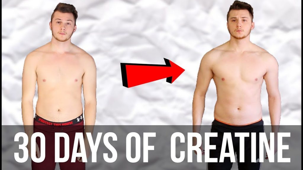 Creatine 30 Day Transformation Before and After | My Experience – Video