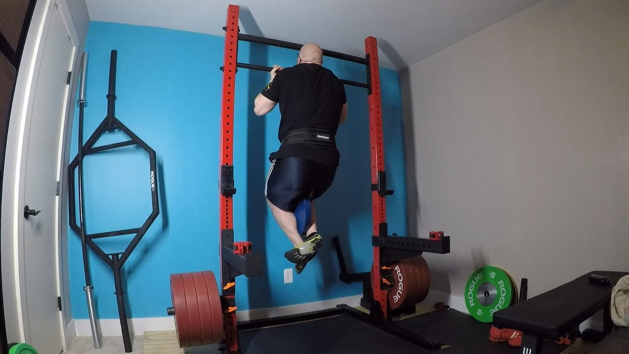You are currently viewing Dead Hang Chin Up With 90 Lbs Calibrated Plates