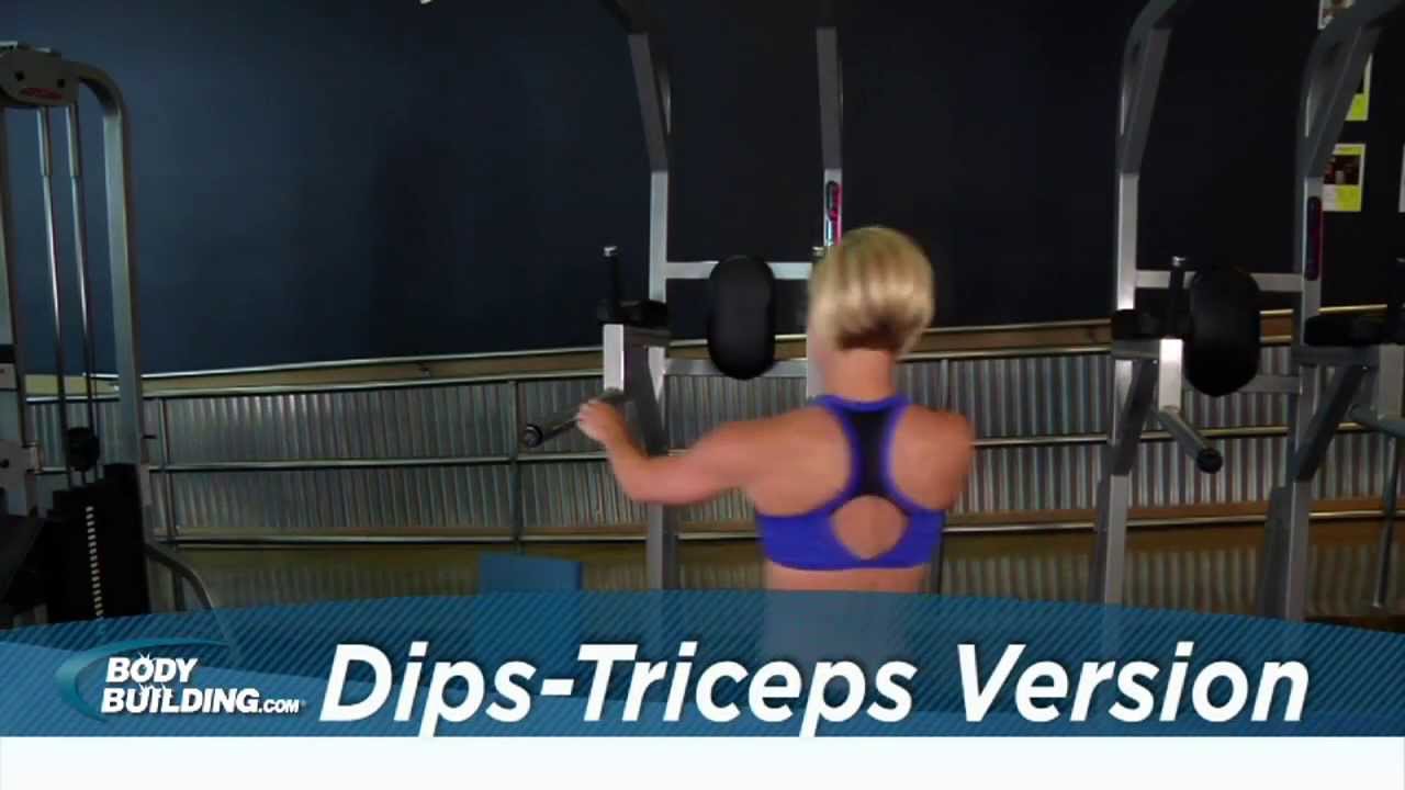 You are currently viewing Dips – Triceps Version – Tricep Exercise – Bodybuilding.com