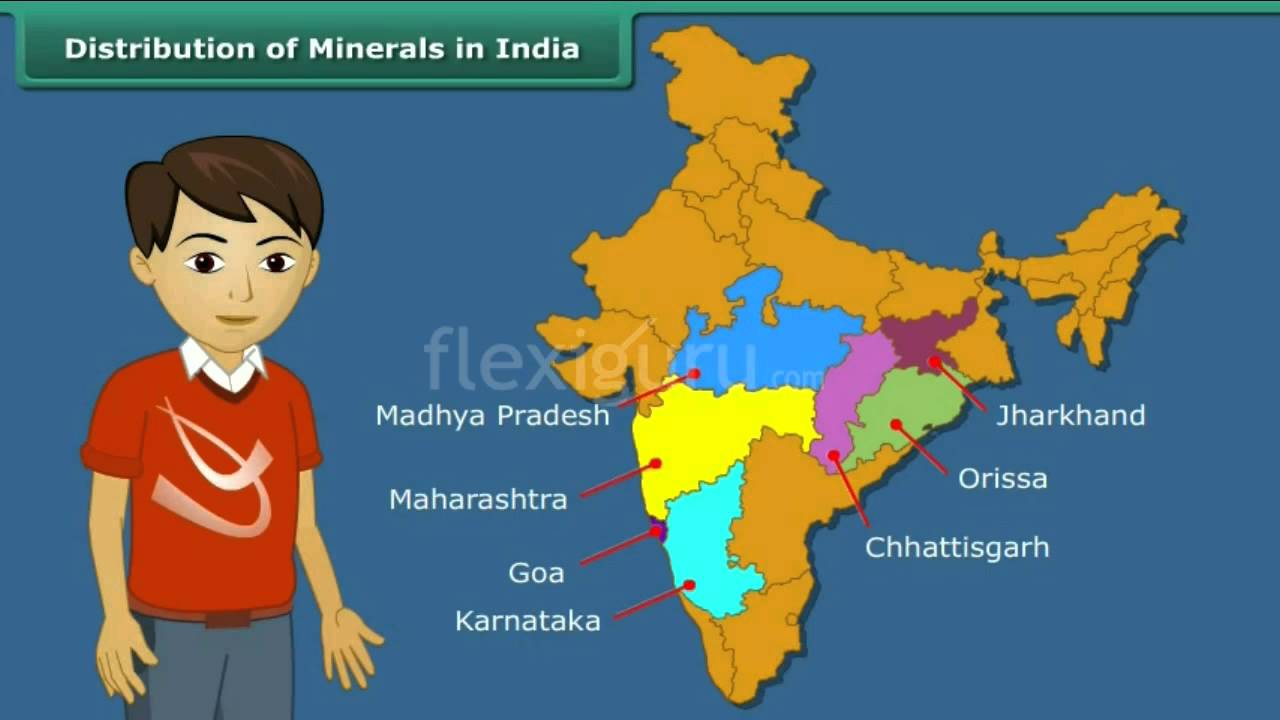 You are currently viewing Distribution of minerals in india