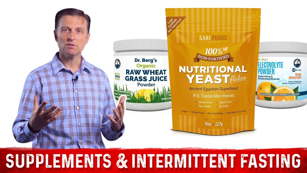 You are currently viewing Dr. Berg Recommended Supplements for Intermittent Fasting