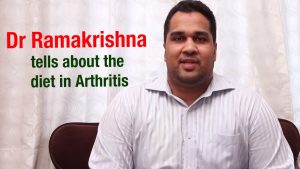Read more about the article Dr Ramakrishna tells about the diet in Arthritis | Online Health Tips