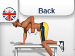 “Dumbbell Row” Exercise for Back Muscles