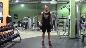 Read more about the article Dumbbell Shrug – HASfit Trap Exercise Demonstration – DB Shrug – Traps Exercise – Upper Back