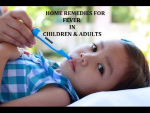 Read more about the article Fever In Children & Adults – Natural Remedies to bring down the temperature