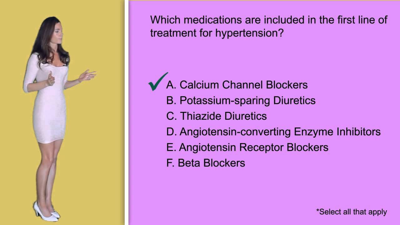 You are currently viewing First Line of Treatment for BP? NCLEX Style Question