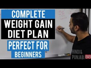 Full day Diet Plan to GAIN WEIGHT for Beginners! (Hindi / Punjabi)