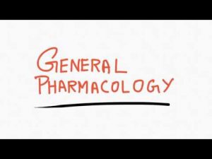 General Pharmacology lectures – 01 – Introduction