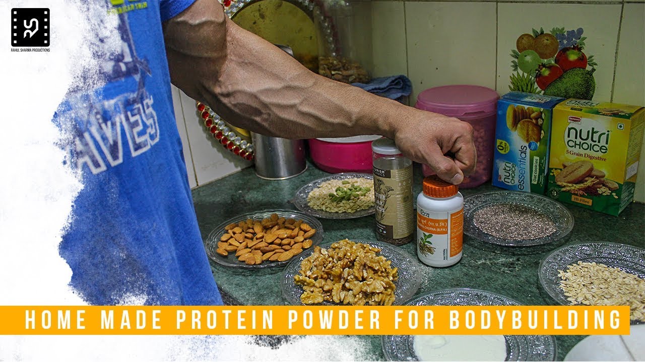 You are currently viewing HOW TO MAKE PROTEIN POWDER AT HOME FOR BODYBUILDING | AMIT PANGHAL | PANGHAL FITNESS