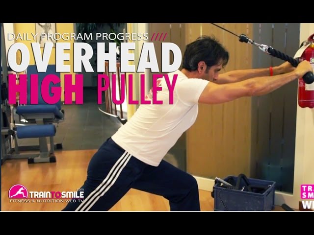 You are currently viewing High pulley overhead triceps extension Tutorial