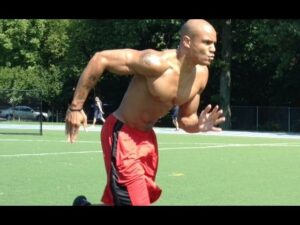 How To Burn Fat Fast With HIIT Cardio “Suicides” Sprint Drills (Big Brandon Carter)