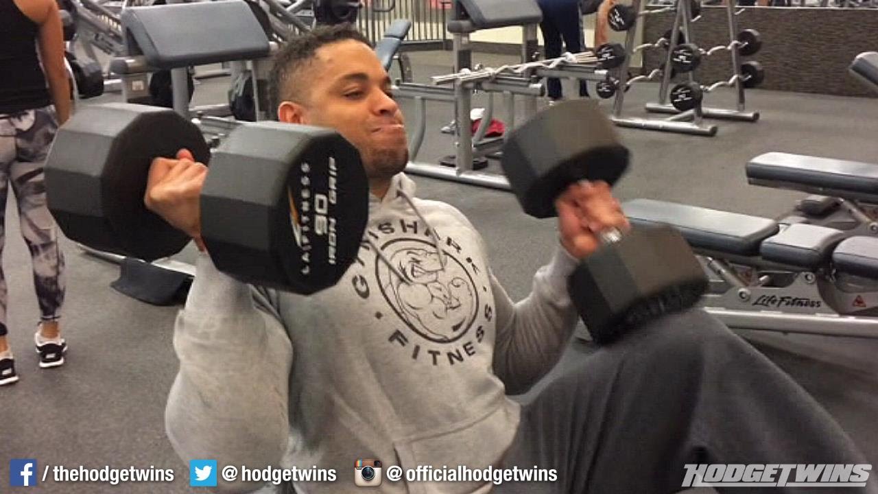 You are currently viewing How To: Get Dumbbells Up For Shoulder Press @Hodgetwins
