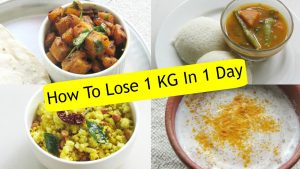 Read more about the article How To Lose Weight 1 Kg In 1 Day – Diet Plan To Lose Weight Fast 1 kg In A Day –  Indian Meal Plan