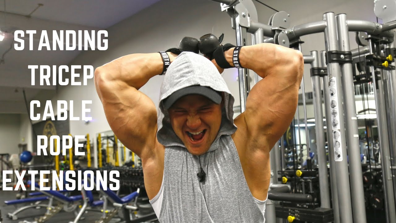 You are currently viewing How To: Standing Overhead Tricep Rope Extensions