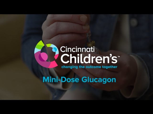 You are currently viewing How to Give a Mini Dose of Glucagon | Cincinnati Children’s