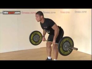 How to do a Barbell Row- Fitness Zone at intosport.com