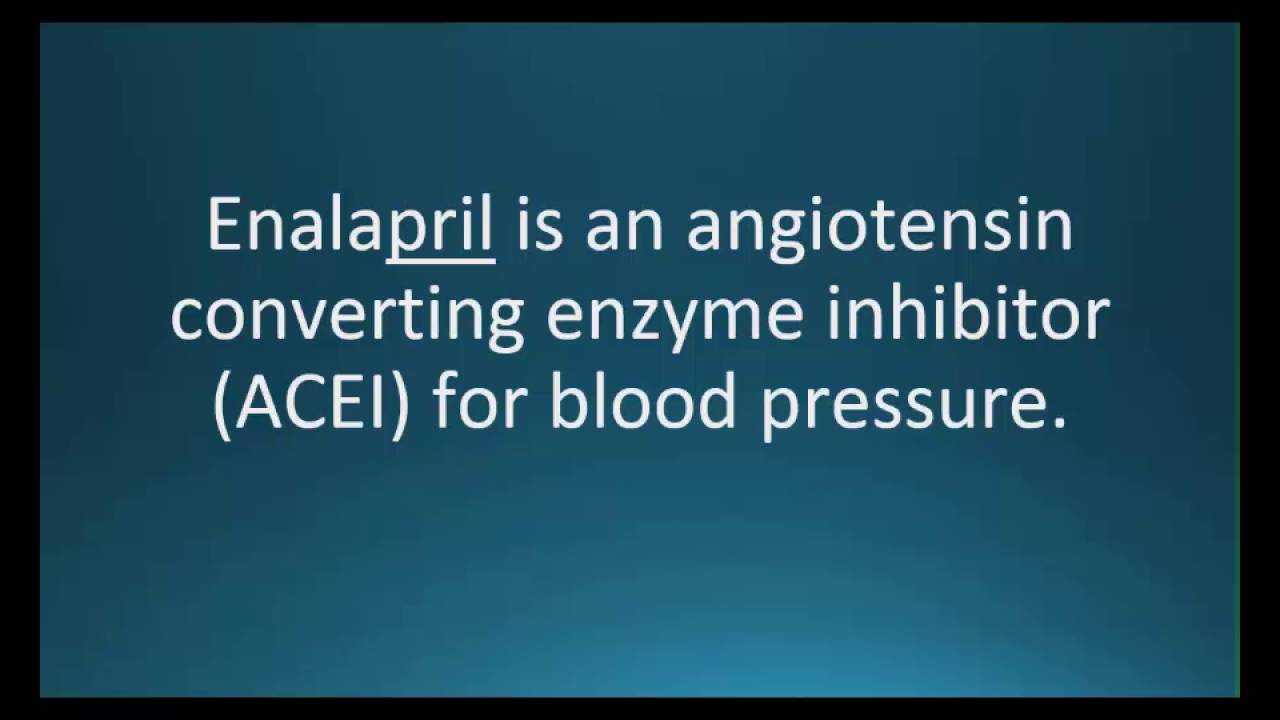 You are currently viewing How to pronounce enalapril (Vasotec) (Memorizing Pharmacology Flashcard)
