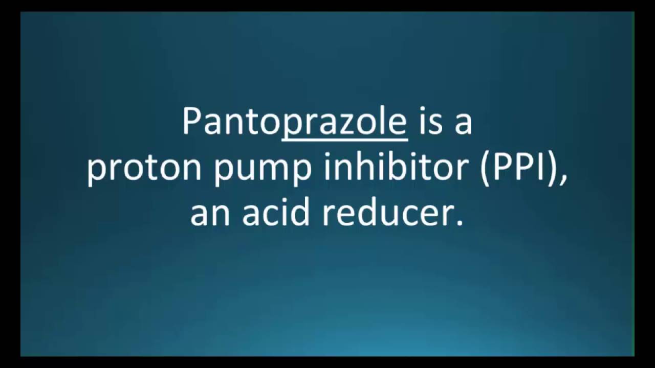 You are currently viewing How to pronounce pantoprazole (Protonix) (Memorizing Pharmacology Flashcard)