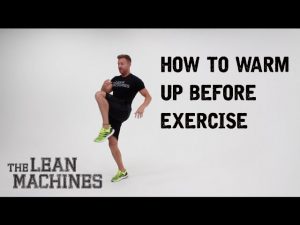 How to warm up before exercise
