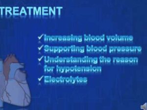 Hypotension Treatment and causes