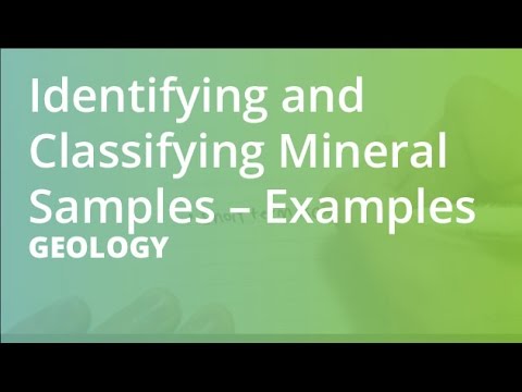 You are currently viewing Identifying and Classifying Mineral Samples – Examples | Geology