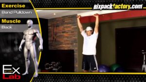 Lat Pulldown with Band : Best Back Exercises ( Lat exercises )
