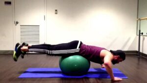 Read more about the article Lower Back Exercise: Stability Ball Reverse Back Extension