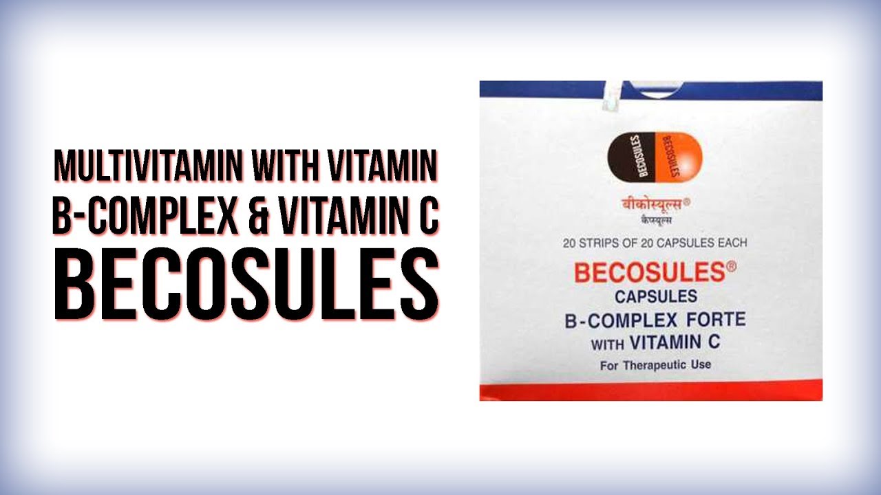 You are currently viewing Multivitamin with Vitamin B Complex Forte & Vitamin C BECOSULES