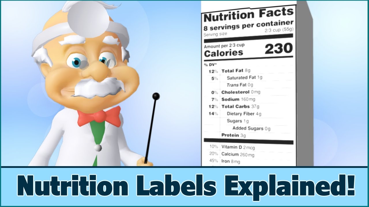 You are currently viewing Nutrition Facts Labels – How to Read – For Kids – Dr. Smarty