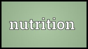 Read more about the article Nutrition Meaning