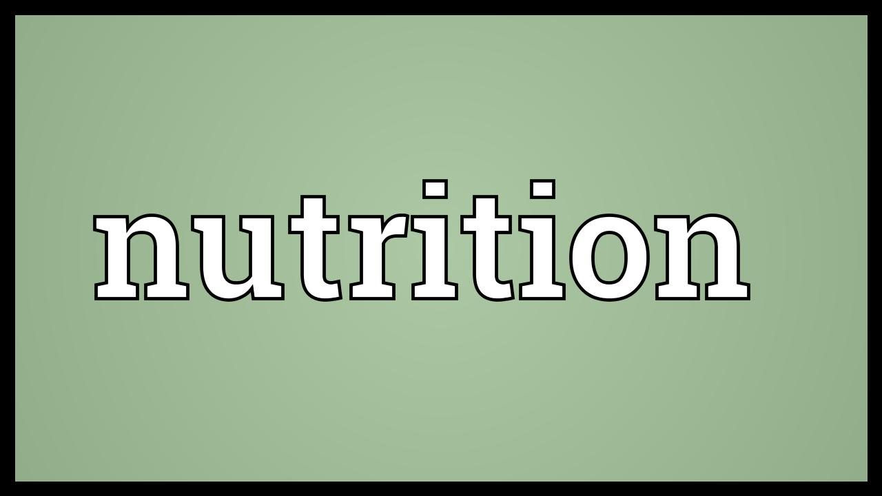 You are currently viewing Nutrition Meaning