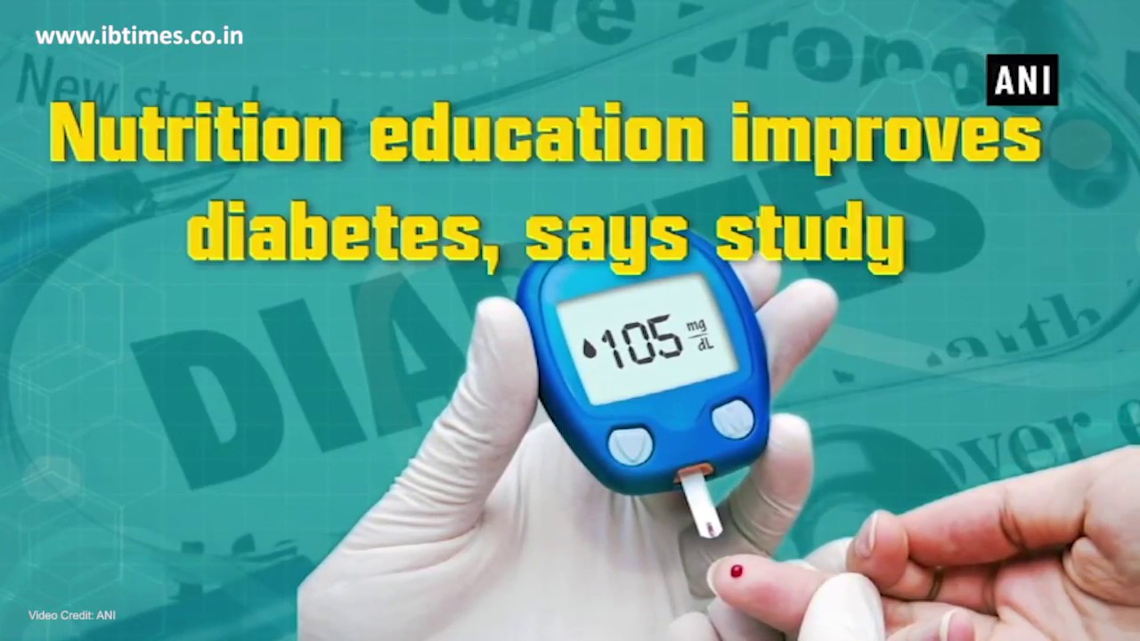 You are currently viewing Nutrition education improves diabetes, says study